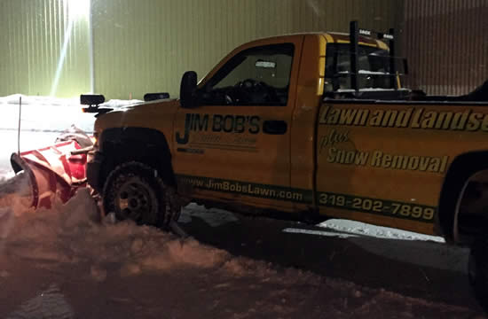 Iowa Snow Plowing and Removal Service Areas near me Lawn Care Property Management