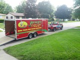 Jim Bob's Lawn Care Truck and Trailer